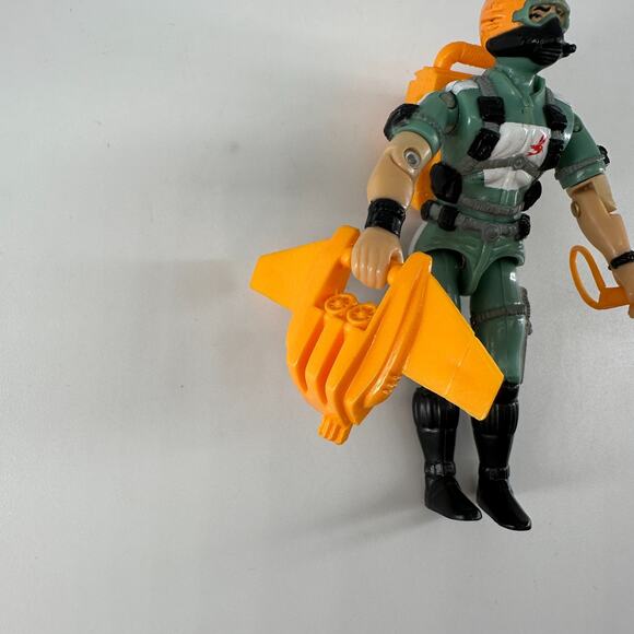 1986 Vintage GI Joe Wet Suit Seals With Accessories Figure - Picture 4 of 7